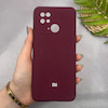 قاب گوشی Redmi 10C - Redmi 10 Power - Poco C40 شیائومی سیلیکونی اورجینال پاک کنی سورا SORA درجه یک زیربسته زرشکی کد 165525