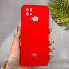قاب گوشی Redmi 10C - Redmi 10 Power - Poco C40 شیائومی سیلیکونی اورجینال پاک کنی سورا SORA درجه یک زیربسته قرمز کد 165534