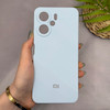 قاب گوشی Redmi 13C - Poco C65 شیائومی سیلیکونی اورجینال پاک کنی سورا SORA درجه یک زیربسته آبی روشن کد 165538