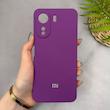 قاب گوشی Redmi 13C - Poco C65 شیائومی سیلیکونی اورجینال پاک کنی سورا SORA درجه یک زیربسته بنفش کد 165543