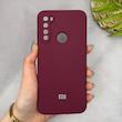 قاب گوشی Redmi Note 8 - Redmi Note 8 2021 شیائومی سیلیکونی اورجینال پاک کنی سورا SORA درجه یک زیربسته زرشکی کد 165554