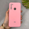 قاب گوشی Redmi Note 8 - Redmi Note 8 2021 شیائومی سیلیکونی اورجینال پاک کنی سورا SORA درجه یک زیربسته صورتی کد 165557