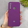 قاب گوشی Redmi Note 8 - Redmi Note 8 2021 شیائومی سیلیکونی اورجینال پاک کنی سورا SORA درجه یک زیربسته بنفش کد 165560