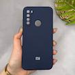 قاب گوشی Redmi Note 8 - Redmi Note 8 2021 شیائومی سیلیکونی اورجینال پاک کنی سورا SORA درجه یک زیربسته سرمه ای کد 165561
