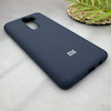 قاب گوشی Redmi Note 8 Pro شیائومی سیلیکونی اورجینال پاک کنی سورا SORA درجه یک زیربسته سرمه ای کد 165565