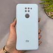 قاب گوشی Redmi 10X - Redmi Note 9 شیائومی سیلیکونی اورجینال پاک کنی سورا SORA درجه یک زیربسته آبی روشن کد 165574