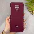 قاب گوشی Redmi Note 9S - Redmi Note 9 Pro شیائومی سیلیکونی اورجینال پاک کنی سورا SORA درجه یک زیربسته زرشکی کد 165589