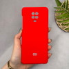 قاب گوشی Redmi Note 9S - Redmi Note 9 Pro شیائومی سیلیکونی اورجینال پاک کنی سورا SORA درجه یک زیربسته قرمز کد 165598
