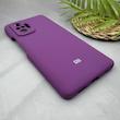قاب گوشی Redmi Note 10 Pro 4G - Redmi Note 10 Pro Max شیائومی سیلیکونی اورجینال پاک کنی سورا SORA درجه یک زیربسته بنفش کد 165601
