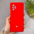 قاب گوشی Redmi Note 10 Pro 4G - Redmi Note 10 Pro Max شیائومی سیلیکونی اورجینال پاک کنی سورا SORA درجه یک زیربسته قرمز کد 165606