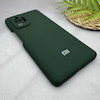 قاب گوشی Redmi Note 10 Pro 4G - Redmi Note 10 Pro Max شیائومی سیلیکونی اورجینال پاک کنی سورا SORA درجه یک زیربسته سبز تیره کد 165608