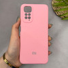 قاب گوشی Redmi Note 11 4G - Redmi Note 11S شیائومی سیلیکونی اورجینال پاک کنی سورا SORA درجه یک زیربسته صورتی کد 165618