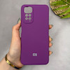 قاب گوشی Redmi Note 11 4G - Redmi Note 11S شیائومی سیلیکونی اورجینال پاک کنی سورا SORA درجه یک زیربسته بنفش کد 165621
