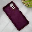 قاب گوشی Redmi Note 11 4G - Redmi Note 11S شیائومی سیلیکونی اورجینال پاک کنی سورا SORA درجه یک زیربسته زرشکی کد 165625