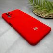 قاب گوشی Redmi Note 12S شیائومی سیلیکونی اورجینال پاک کنی سورا SORA درجه یک زیربسته قرمز کد 165626