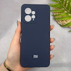 قاب گوشی Redmi Note 12 4G شیائومی سیلیکونی اورجینال پاک کنی سورا SORA درجه یک زیربسته سرمه ای کد 165631
