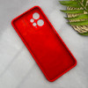 قاب گوشی Redmi Note 12 4G شیائومی سیلیکونی اورجینال پاک کنی سورا SORA درجه یک زیربسته قرمز کد 165634