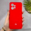 قاب گوشی Redmi Note 12 4G شیائومی سیلیکونی اورجینال پاک کنی سورا SORA درجه یک زیربسته قرمز کد 165634