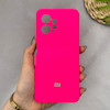 قاب گوشی Redmi Note 12 4G شیائومی سیلیکونی اورجینال پاک کنی سورا SORA درجه یک زیربسته سرخابی کد 165640