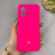 قاب گوشی Redmi Note 12 4G شیائومی سیلیکونی اورجینال پاک کنی سورا SORA درجه یک زیربسته سرخابی کد 165640