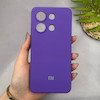 قاب گوشی Redmi Note 13 4G شیائومی سیلیکونی اورجینال پاک کنی سورا SORA درجه یک زیربسته بنفش کد 165643