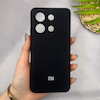 قاب گوشی Redmi Note 13 4G شیائومی سیلیکونی اورجینال پاک کنی سورا SORA درجه یک زیربسته مشکی کد 165645