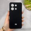 قاب گوشی Redmi Note 13 4G شیائومی سیلیکونی اورجینال پاک کنی سورا SORA درجه یک زیربسته مشکی کد 165645