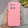 قاب گوشی Redmi Note 13 4G شیائومی سیلیکونی اورجینال پاک کنی سورا SORA درجه یک زیربسته صورتی کد 165647