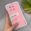 قاب گوشی Redmi Note 13 4G شیائومی سیلیکونی اورجینال پاک کنی سورا SORA درجه یک زیربسته صورتی کد 165647