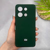 قاب گوشی Redmi Note 13 4G شیائومی سیلیکونی اورجینال پاک کنی سورا SORA درجه یک زیربسته سبز تیره کد 165650