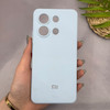 قاب گوشی Redmi Note 13 4G شیائومی سیلیکونی اورجینال پاک کنی سورا SORA درجه یک زیربسته آبی روشن کد 165651