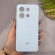 قاب گوشی Redmi Note 13 4G شیائومی سیلیکونی اورجینال پاک کنی سورا SORA درجه یک زیربسته آبی روشن کد 165651