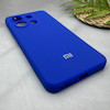 قاب گوشی Redmi Note 13 4G شیائومی سیلیکونی اورجینال پاک کنی سورا SORA درجه یک زیربسته آبی کاربنی کد 165652
