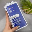 قاب گوشی Redmi Note 13 4G شیائومی سیلیکونی اورجینال پاک کنی سورا SORA درجه یک زیربسته آبی کاربنی کد 165652