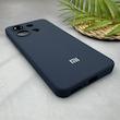 قاب گوشی Redmi Note 13 4G شیائومی سیلیکونی اورجینال پاک کنی سورا SORA درجه یک زیربسته سرمه ای کد 165653