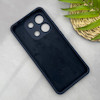 قاب گوشی Redmi Note 13 4G شیائومی سیلیکونی اورجینال پاک کنی سورا SORA درجه یک زیربسته سرمه ای کد 165653