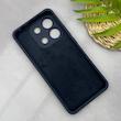 قاب گوشی Redmi Note 13 4G شیائومی سیلیکونی اورجینال پاک کنی سورا SORA درجه یک زیربسته سرمه ای کد 165653