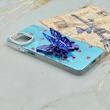 قاب گوشی Galaxy A07 سامسونگ فانتزی IMD لنز نگین دار دور مات دکمه کرومی طرح قلب و پروانه کیوت کد 165662