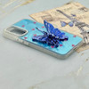 قاب گوشی Galaxy A34 سامسونگ فانتزی IMD لنز نگین دار دور مات دکمه کرومی طرح قلب و پروانه کیوت کد 165707