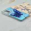 قاب گوشی Galaxy A36 سامسونگ فانتزی IMD لنز نگین دار دور مات دکمه کرومی طرح قلب و پروانه کیوت کد 165716