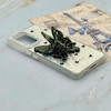 قاب گوشی Galaxy A53 سامسونگ فانتزی IMD لنز نگین دار دور مات دکمه کرومی طرح قلب و پروانه کیوت کد 165726