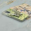 قاب گوشی Galaxy A53 سامسونگ فانتزی IMD لنز نگین دار دور مات دکمه کرومی طرح قلب و پروانه کیوت کد 165729