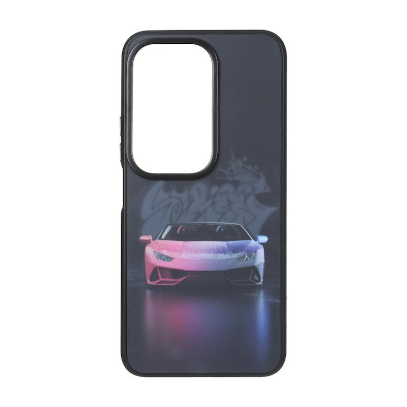 قاب گوشی Redmi 15 4G شیائومی لنز مشکی پشت مات فانتزی چاپ درجه یک سخت طرح لامبورگینی کد 180490