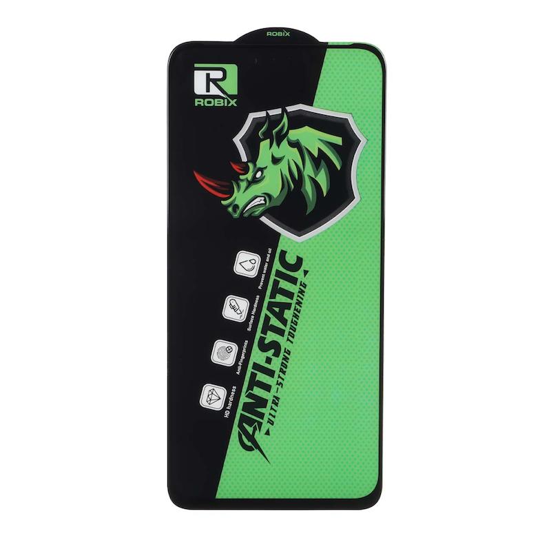 گلس گوشی Redmi 15 4G - Redmi 15 5G شیائومی شیشه ای Ultra Strong سری آنتی استاتیک Anti Static HD روبیکس ROBIX اورجینال کد 180500