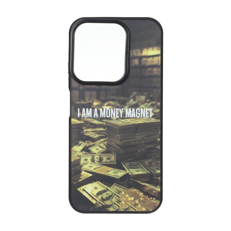 قاب گوشی Redmi 15C - Poco C85 شیائومی لنز مشکی پشت مات فانتزی چاپ درجه یک سخت طرح MONEY کد 180508