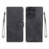کیف گوشی Redmi 15C - Poco C85 شیائومی مگنتی طرح چرم کتابی بنددار مشکی کد 180552