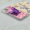 قاب گوشی Galaxy A12 - M12 سامسونگ فانتزی IMD لنز نگین دار دور مات دکمه کرومی طرح قلب و پروانه کیوت کد 165752