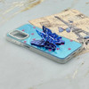قاب گوشی Galaxy A13 4G - A04S سامسونگ فانتزی IMD لنز نگین دار دور مات دکمه کرومی طرح قلب و پروانه کیوت کد 165759