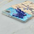 قاب گوشی Galaxy A32 4G سامسونگ فانتزی IMD لنز نگین دار دور مات دکمه کرومی طرح قلب و پروانه کیوت کد 165769