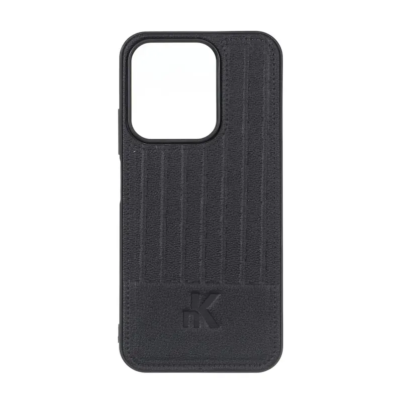 قاب گوشی Redmi 15C - Poco C85 شیائومی اورجینال NK چرمی Line Case مشکی کد 180593